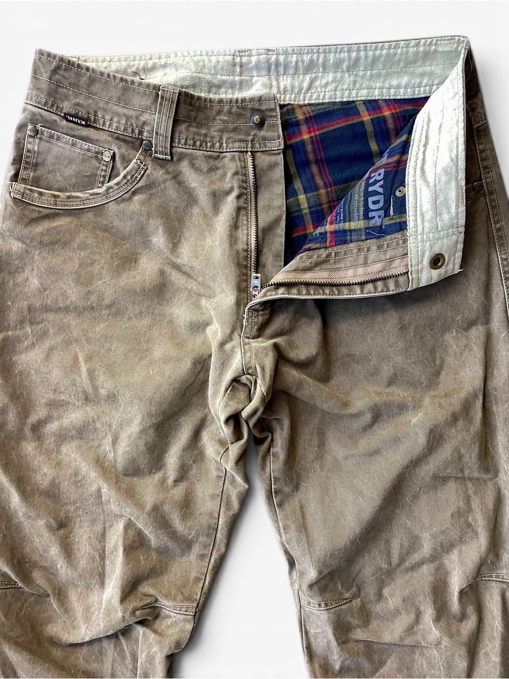 Kuhl Hot Rydr Flannel-Lined Pants 32x34 Rugged Outdoors